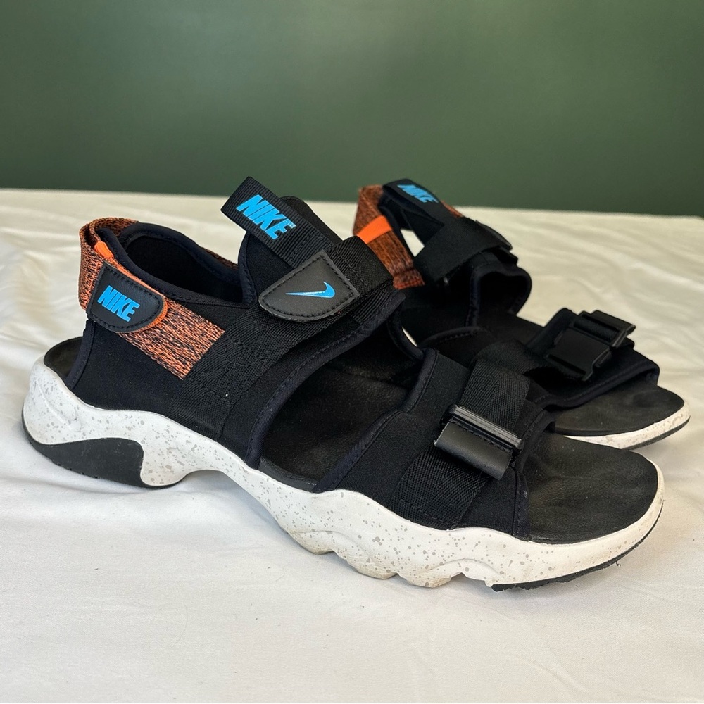 Nike Men’s Black Turf Orange CW9704-007 Canyon Outdoor Hiking Sandals Size 12